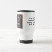 Mug De Voyage Enseigner est le cadeau qui continue de donner Cou (Centre)
