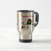 Mug De Voyage Enseigner la chouette avisée (Devant droit)
