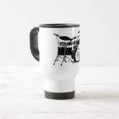 Mug De Voyage Ensemble de tambour (Devant gauche)