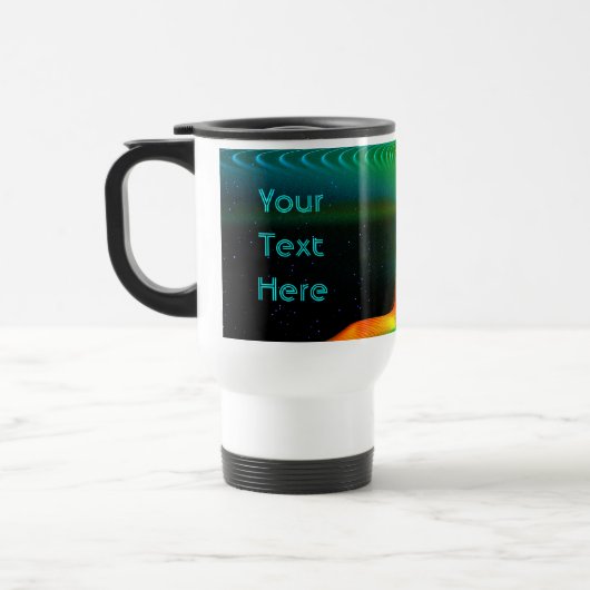 Mug De Voyage Entangage quantique (Gauche)