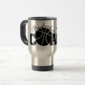 Mug De Voyage Entraîneur de basket-ball (Devant gauche)