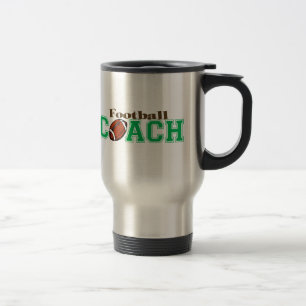 Mug De Voyage Entraîneur de football américain