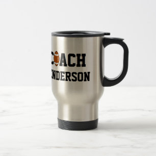 Mug De Voyage Entraîneur de football américain personnalisé