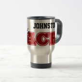 Mug De Voyage Entraîneur de football - SRF (Devant droit)