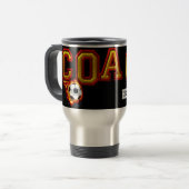 Mug De Voyage Entraîneur de soccer - SRF (Devant gauche)