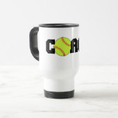 Mug De Voyage Entraîneur du base-ball (Devant gauche)