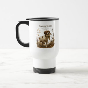 Mug De Voyage Épagneul Breton – Chasse à la Bécasse Art