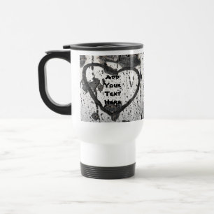 Mug De Voyage Épargnez une photographie blanche d'écorce de