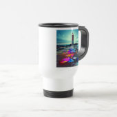 Mug De Voyage Épave de phare abandonné  (Devant droit)