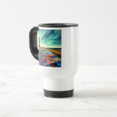 Mug De Voyage Épave de phare abandonné  (Devant gauche)