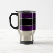 Mug De Voyage Épouser des remous de pourpre de faveurs (Gauche)