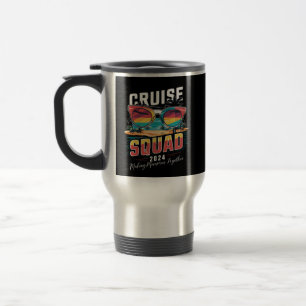 Mug De Voyage Équipe de croisière 2024 Vacances d'été en famille