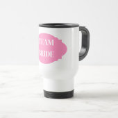 Mug de voyage Équipe de la mariée (Devant droit)