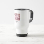 Mug De Voyage Équipe de mariée de conception personnalisée féroc (Devant droit)