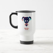 Mug De Voyage Équipe de suicide | Harley Quinn Head Icon (Gauche)