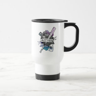 Mug De Voyage Équipe de suicide   Harley Quinn "Rotten" Tattoo A