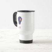 Mug De Voyage Équipe de suicide | Icône de tête de capture (Devant gauche)