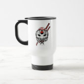 Mug De Voyage Équipe de suicide | Katana Masque & Epées Tatouage (Gauche)