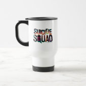 Mug De Voyage Équipe de suicide | Logo couleur brillant (Gauche)