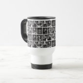 Mug De Voyage Équipe de suicide | Motif Annuaire (Devant gauche)