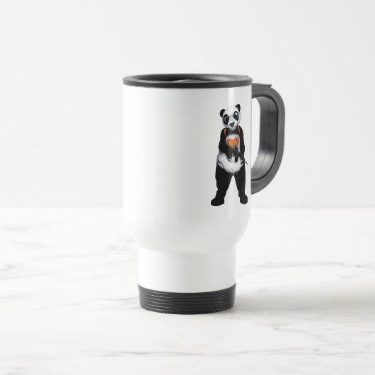 Mug De Voyage Équipe de suicide | Panda (Devant droit)