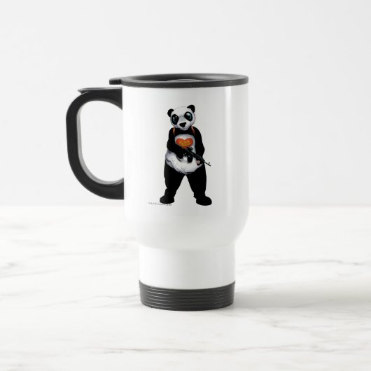 Mug De Voyage Équipe de suicide | Panda (Gauche)