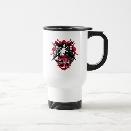 Mug De Voyage Équipe de suicide | Squad Girls "Female Warrior" (Droite)