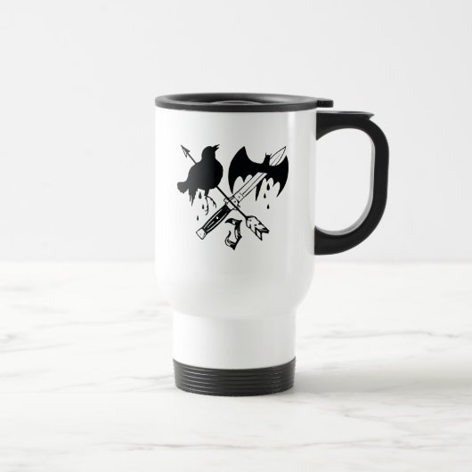 Mug De Voyage Équipe de suicide | Symbole joker (Droite)