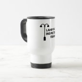 Mug De Voyage Équipe d'inspection de courrier de lampe (Devant gauche)