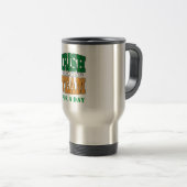 Mug De Voyage Équipe d'Irlande de la boisson St. Patricks Day (Devant droit)