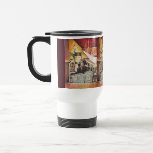 Mug De Voyage Équivalent lumineux des émotions passionnées (Gauche)