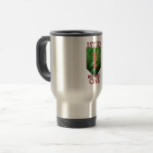Mug De Voyage ęr Rouge un de Division d'infanterie grand (Devant gauche)