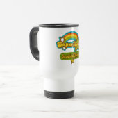 Mug De Voyage Ergothérapiste de superstar (Devant gauche)