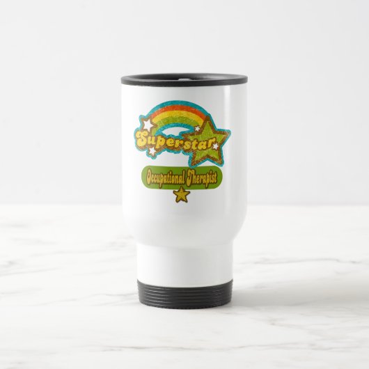 Mug De Voyage Ergothérapiste de superstar (Centre)
