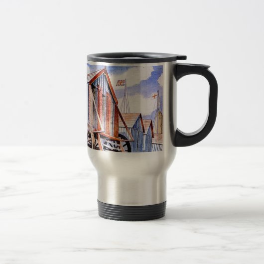 Mug De Voyage Eric Ravilious - Adelburgh, (Droit)