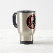 Mug De Voyage Escadron de la mort 89D OEF d'EOD (Devant gauche)