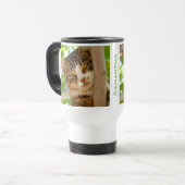 Mug De Voyage Escalade de chat un arbre personnalisé (Devant gauche)