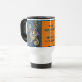 MUG DE VOYAGE ESCALIER DE COUCHER HOLLOW & ACORN, FUNNY HALLOWEE (Devant gauche)