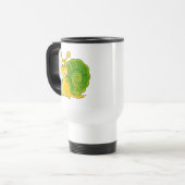 Mug De Voyage Escargot de sourire doux (Devant gauche)