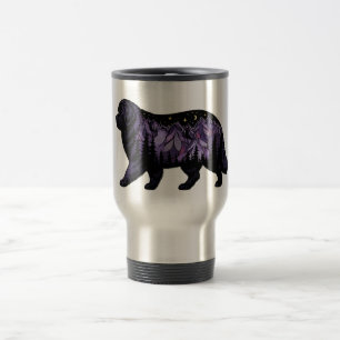 Mug De Voyage Esprit de Terre-Neuve de la Montagne Violette