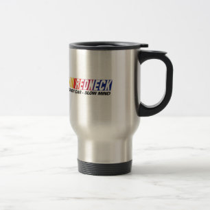 Mug De Voyage Esprit lent de voiture rapide