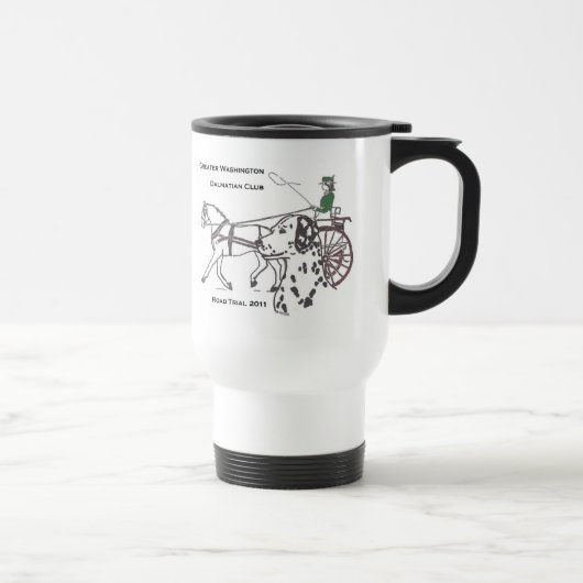 Mug De Voyage Essai routier 2011 de GWDC (Droite)