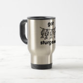 Mug De Voyage esturgeon obtenu (Devant gauche)