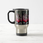 Mug De Voyage - Et - art sec élevé d'original d'arbres de coeur (Gauche)