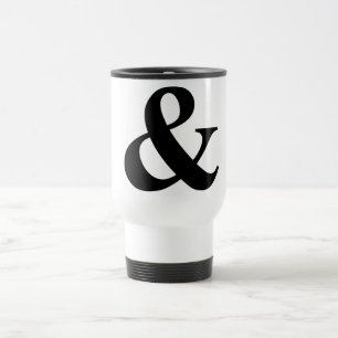 Mug De Voyage Et et raccourci d'icône de symbole de Logogram