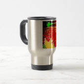 Mug De Voyage Étang psychédélique (Devant gauche)