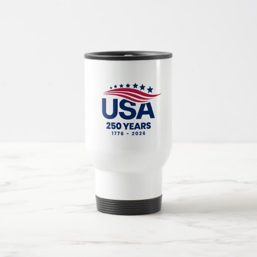 Mug De Voyage États-Unis 250 Ans (Centre)