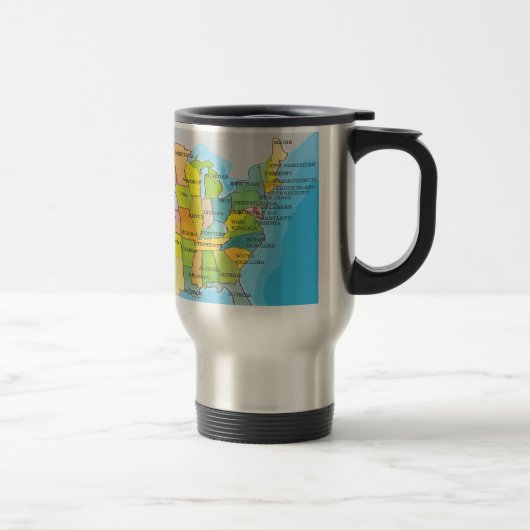 Mug De Voyage États-Unis d'Amérique (Droit)