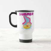 Mug De Voyage Été blond de fille (Gauche)