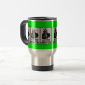 MUG DE VOYAGE ÊTES VOUS PRÉPAREZ POUR UNE ATTAQUE DE ZOMBI (Devant gauche)